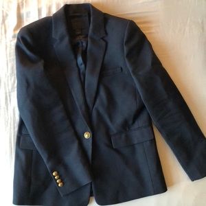 JCrew Collection Navy Blue Blazer